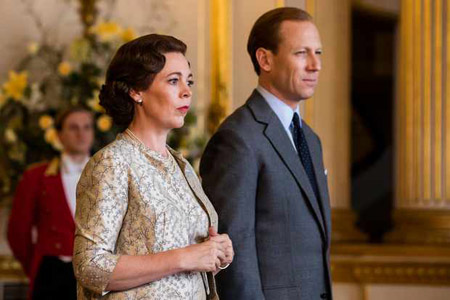 Olivia Coleman as Queen Elizabeth II.